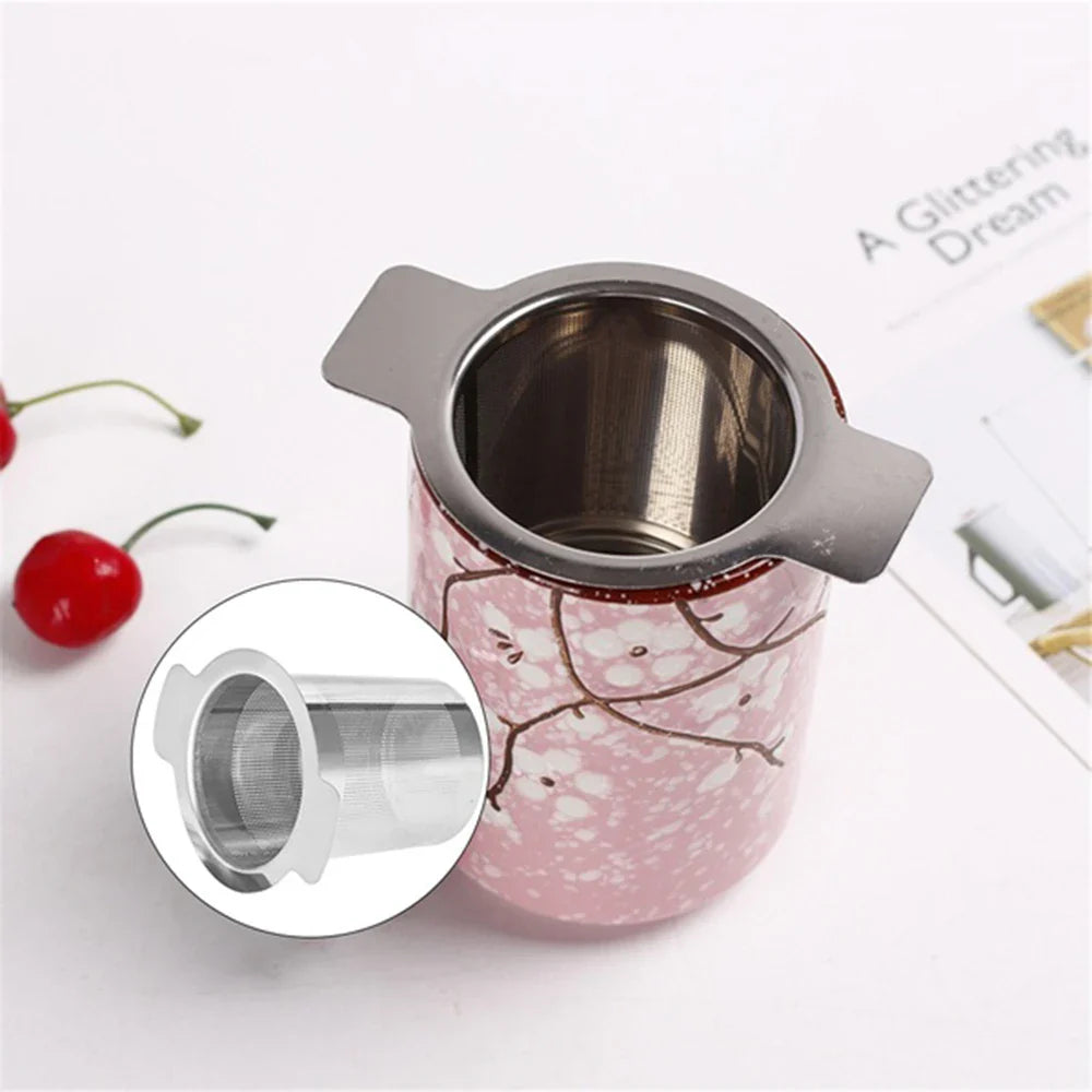 Premium Stainless Steel Tea Infuser with Cover | Leak-Free Tea Filter Accessory-2