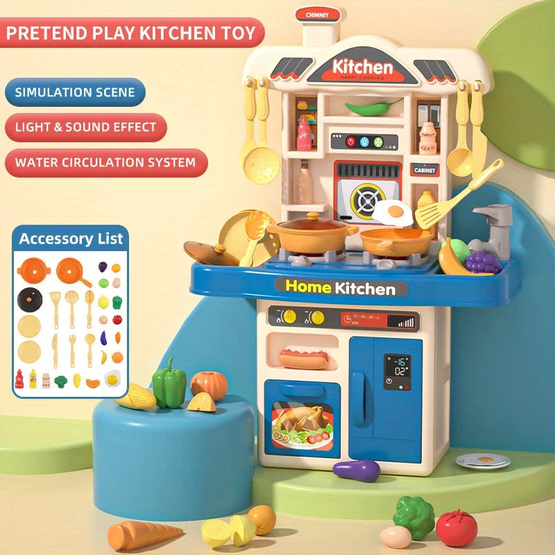 Pretend Play Kitchen Toy for Children Multivariant-6