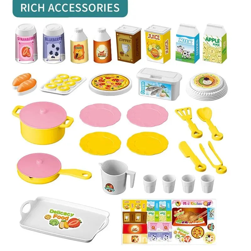 Pretend Play Complete Kitchen Set-1