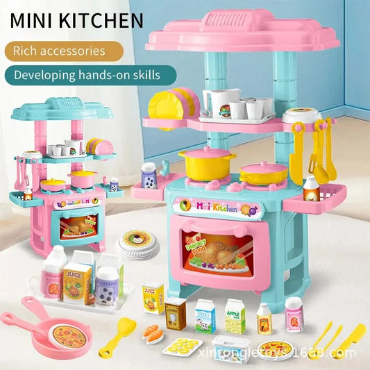 Pretend Play Complete Kitchen Set-0