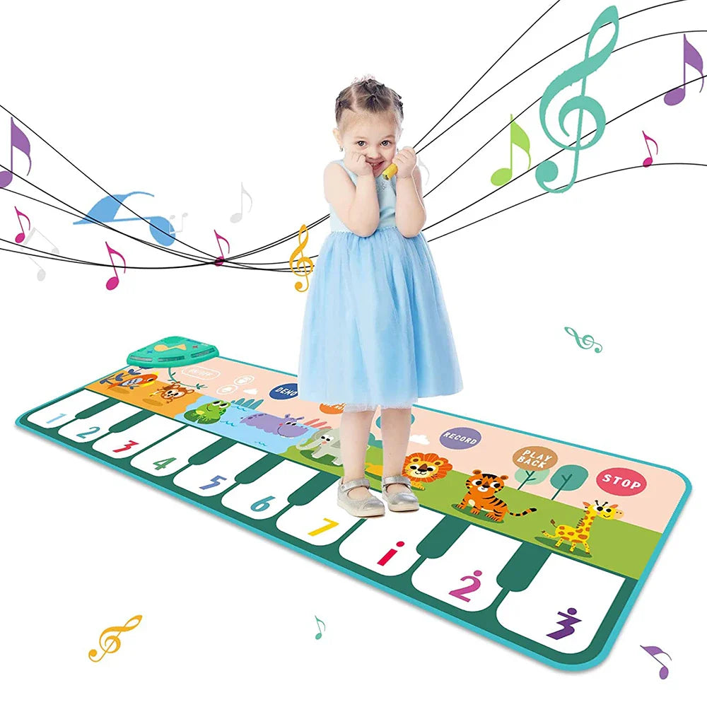 Musical piano mat for children-0