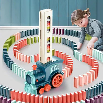 Toy Train "Domino Row" for Children-0