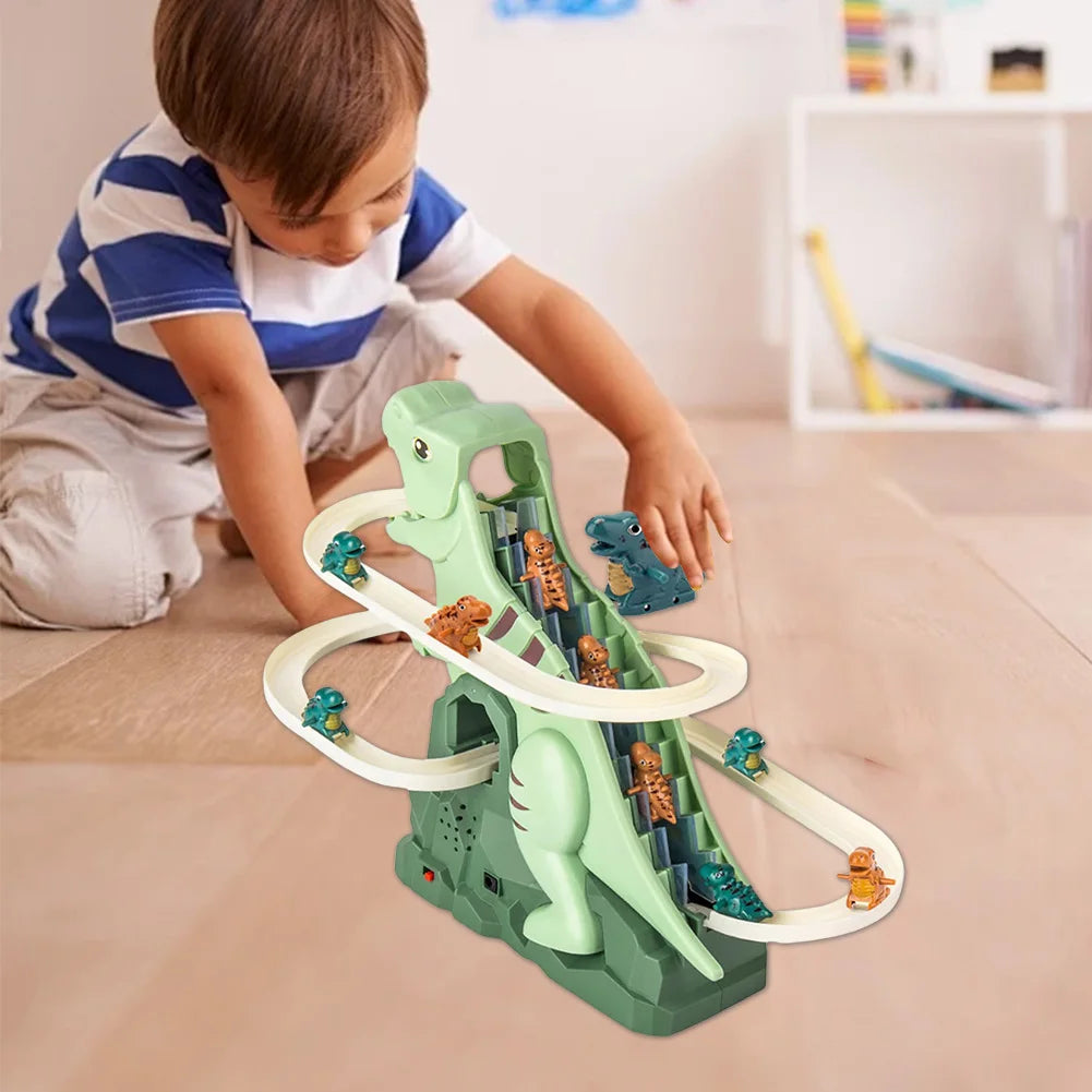 DinoStep Adventure: Climb, Slide & Play!