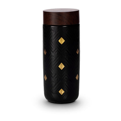 The Miracle Gold Ceramic Tumbler-0