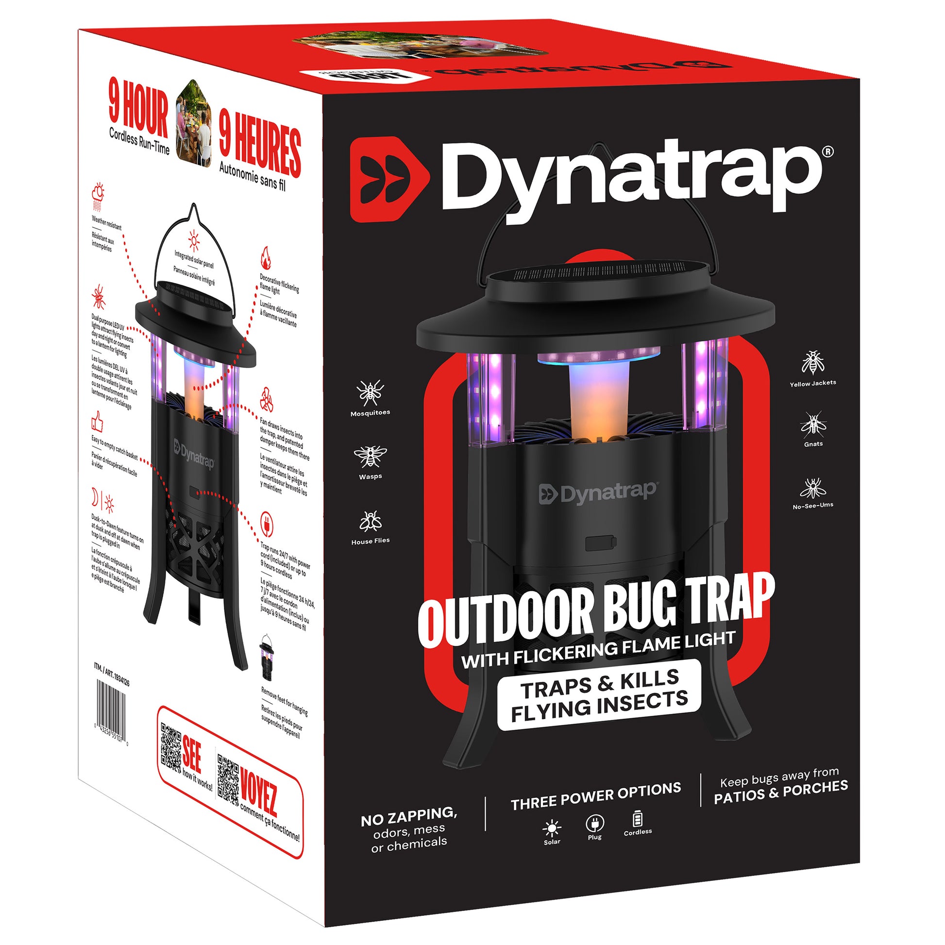 Dynatrap Solar Outdoor Bug Trap 1/4 Acre