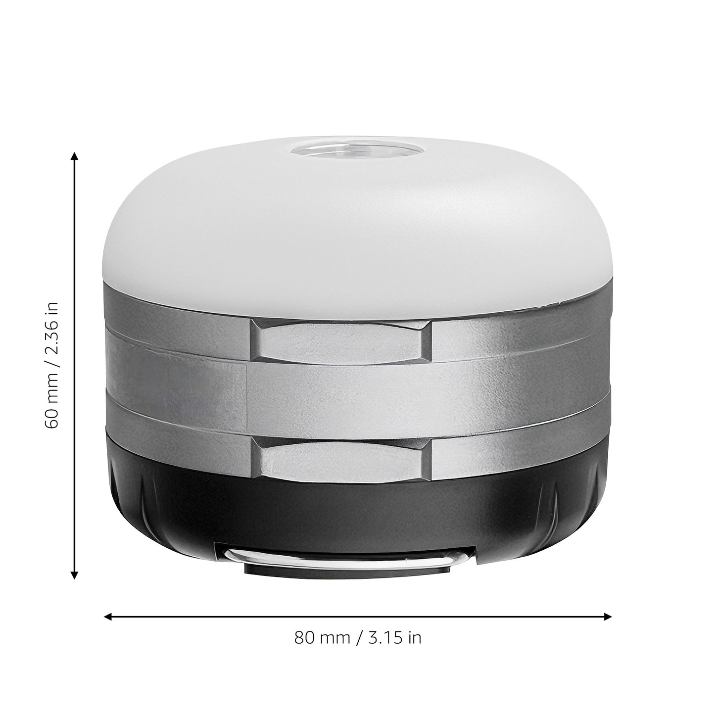 Lepro LED Rechargeable Camping Lantern with Hook, 2-Pack