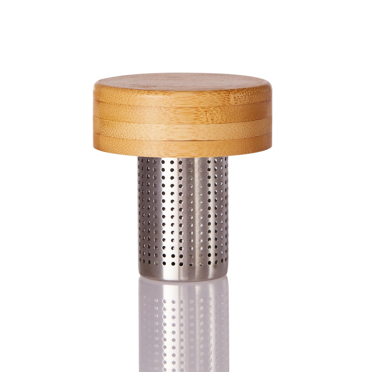 Bamboo Tea Infuser Lid-0