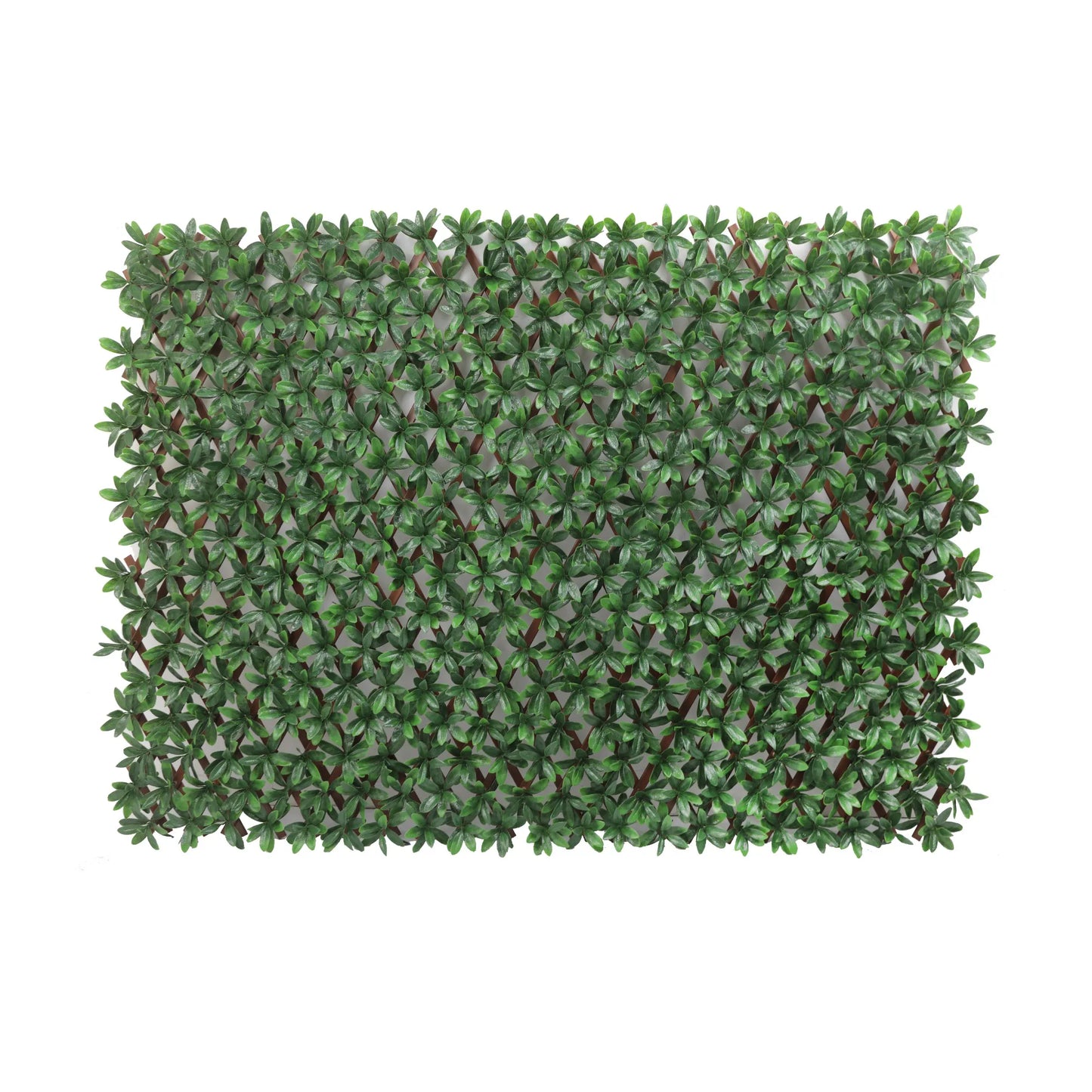 Expandable Faux English Laurel Trellis Privacy Fence (Variable Size) UV Resistant - 72" x 36"-0
