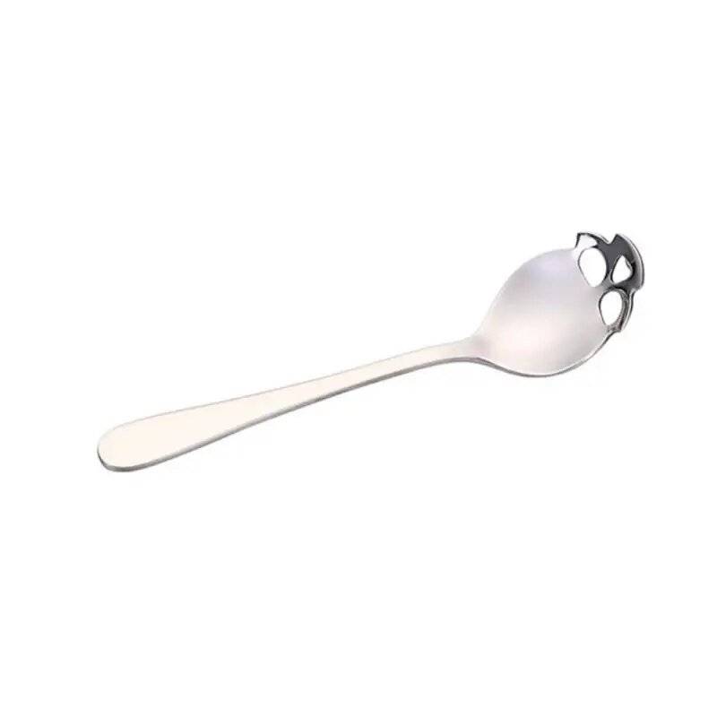 Coffee Scoop Skull 4 Colors Mixing Spoon Stainless Steel-5