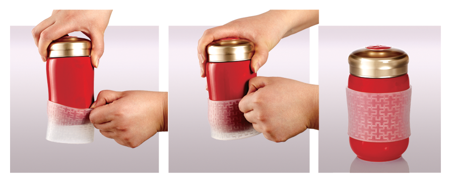 Travel Mug Silicone Sleeve-1