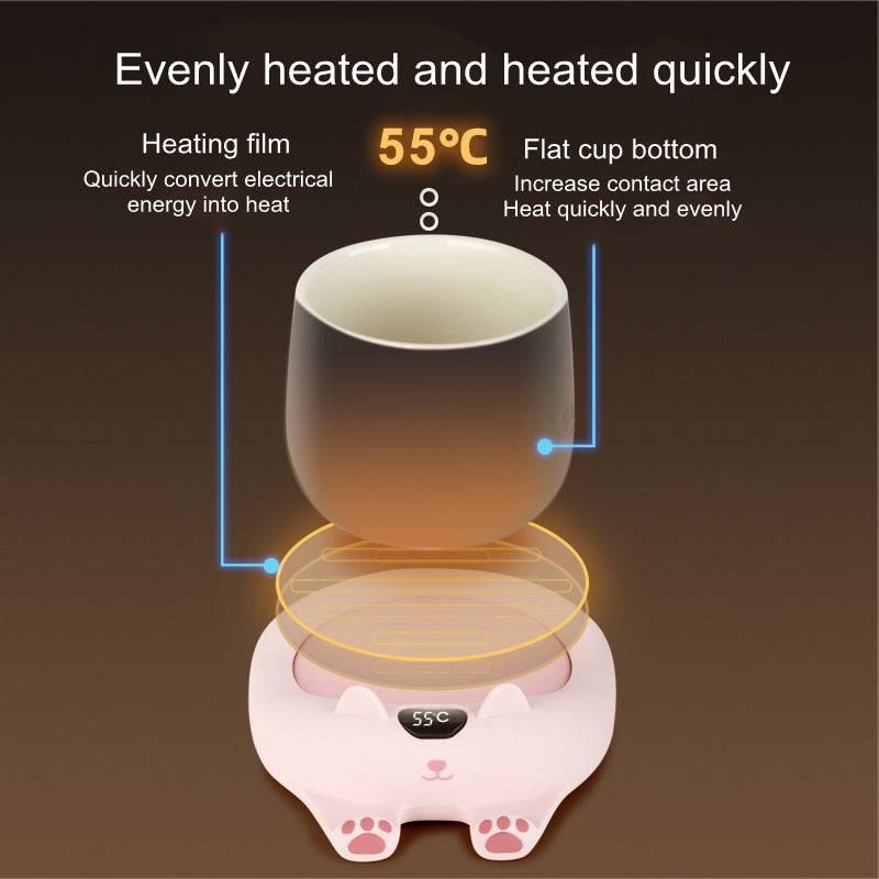 Coaster Insulation Base USB Gift Smart Constant Warm Coaster-1