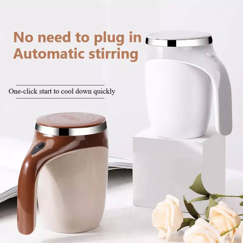 Self Stirring Coffee Cup - Rechargeable, Convenient, and Eco-Friendly-1