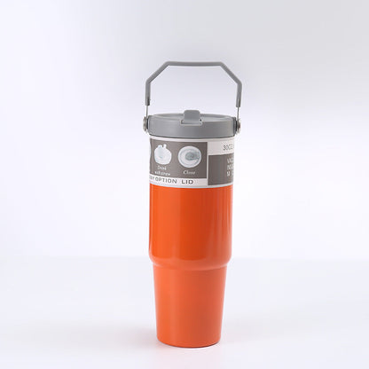 Portable Car Cup Stainless Steel Coffee Tumbler-12