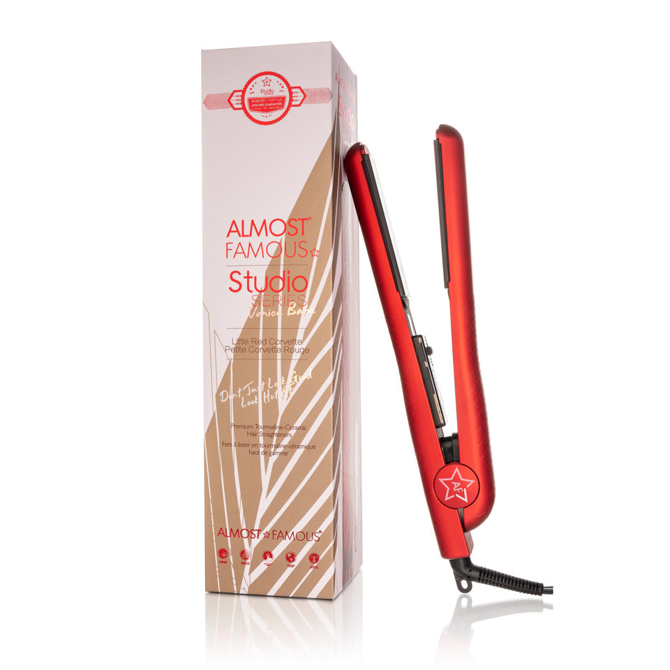 Venice Babe 1.25" Flat Iron with Luxe Gem Infused Plates-8