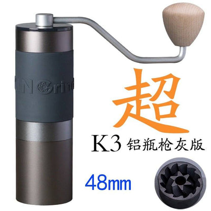 Manual coffee grinder portable mill 420stainless steel 38mm/48mm burr-2