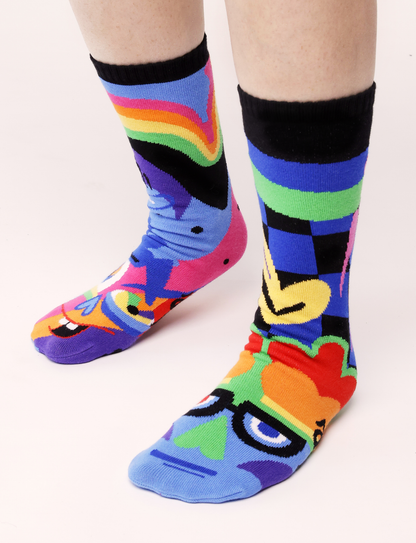 ADULT SILLY & SERIOUS SOCKS-3