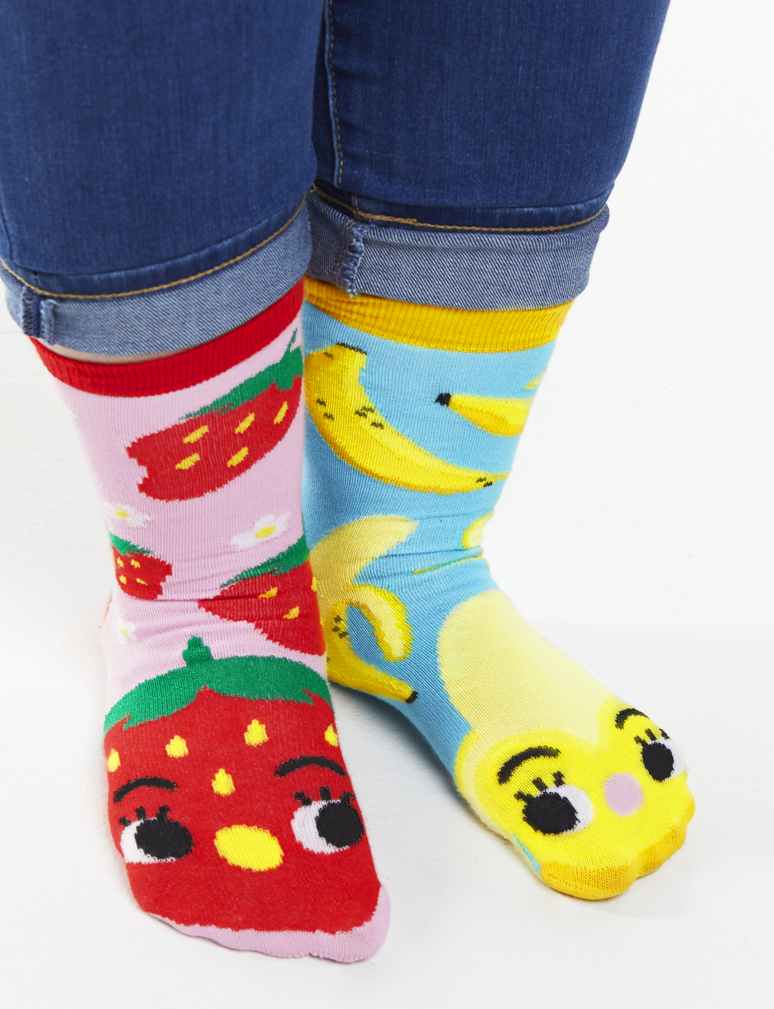 ADULT STRAWBERRY & BANANA SOCKS-0