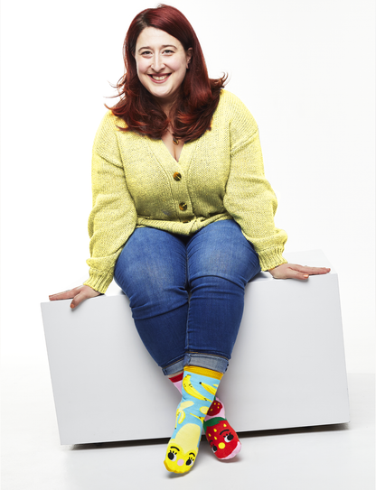 ADULT STRAWBERRY & BANANA SOCKS-3