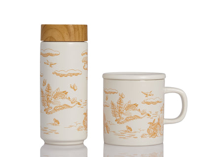 Magic Garden Travel Mug & Mug Gift Set-2